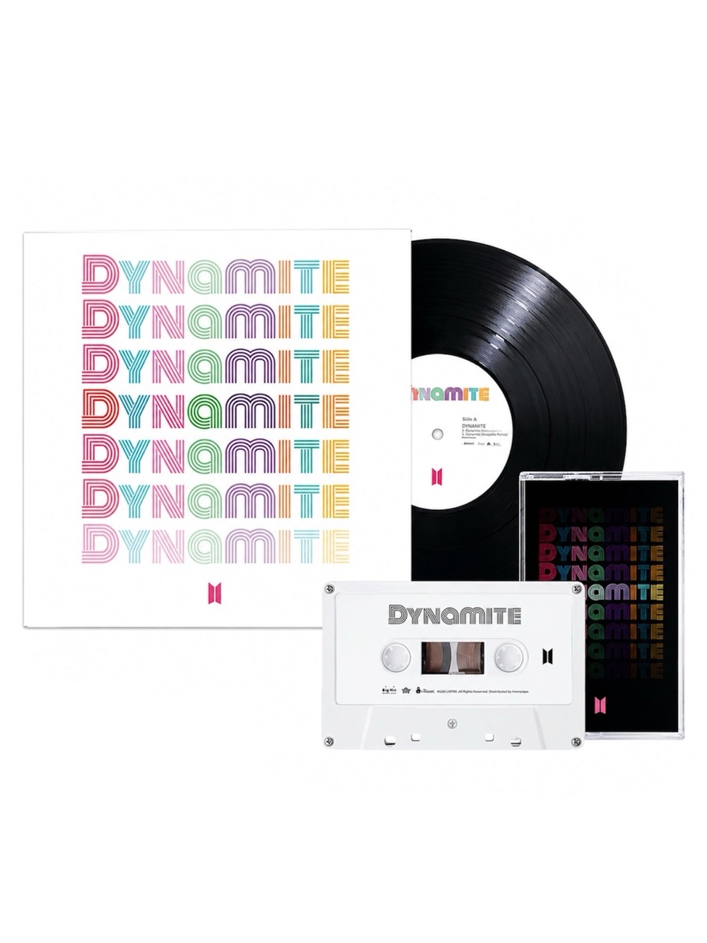 [LIMITED EDITION] BTS DYNAMITE VINYL & CASSETTE SET - BRAND NEW, SEALED